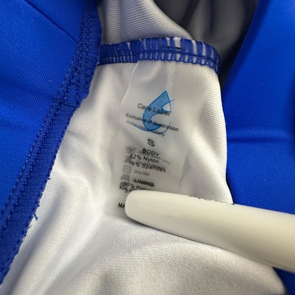 Blue 2 Piece Bikini NWOT Small - Picture 5 of 5